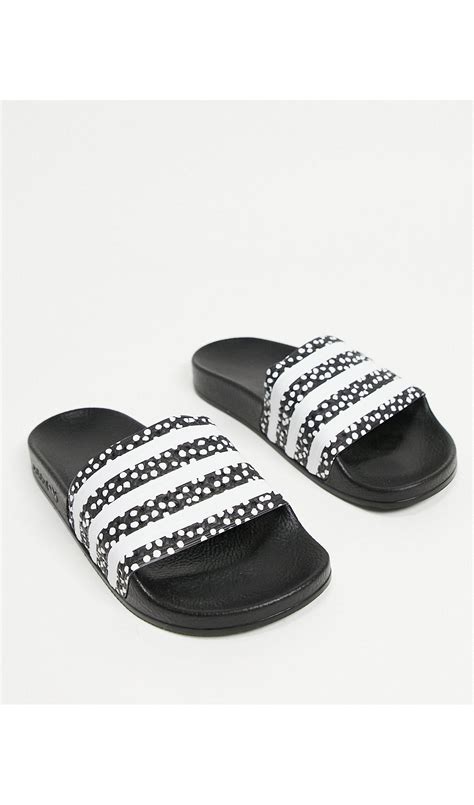 adidas slippers dames met print|Adidas sandalen slippers.